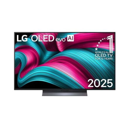 LG OLED TV OLED48C51LA, 122 cm, 4K, AI, Smart, Black EU