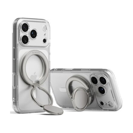 Ringke Dual Magnetic Holder Ring Satin Silver