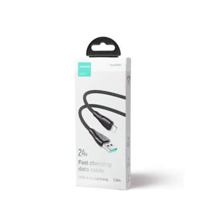 Joyroom USB - Lightning Cable Surpass Series, 2.4A, 1.2m, Black (S-UL012A11)
