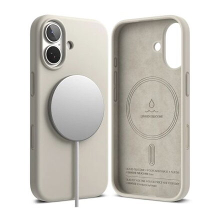 Ringke iPhone 17 Case Silicone Magnetic Stone