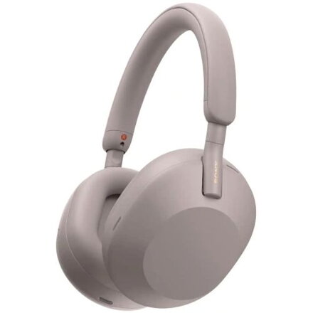 Sony WH-1000XM5 Bluetooth Wireless Over-Ear Headphones, BT 5.0, TWS, Noise Cancelling, Pink EU