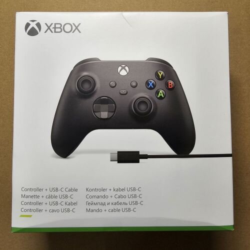 [Outlet Grade B] Microsoft XBOX Series X/S Wireless Controller Gamepad with Type-C cable (2.5m) Black EU