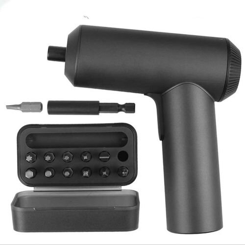 Xiaomi Mi X Wiha Cordless Screwdriver Kit 12-in-1 Black EU DZN4019TW Xiaomi Mi X Wiha Cordless Screwdriver Kit 12-in-1 Black EU DZN4019TW