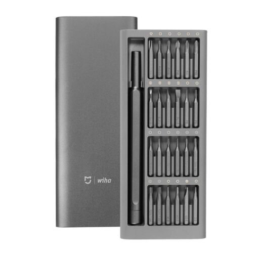 Xiaomi Mi X Wiha Precision Screwdriver Kit 24-in-1 Dark Gray EU BHR4680GL Xiaomi Mi X Wiha Precision Screwdriver Kit 24-in-1 Dark Gray EU BHR4680GL
