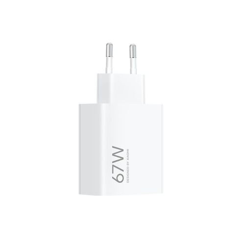 Xiaomi Travel Charger HyperCharge Type-A 67W White EU BHR07SKEU Xiaomi Travel Charger HyperCharge Type-A 67W White EU BHR07SKEU