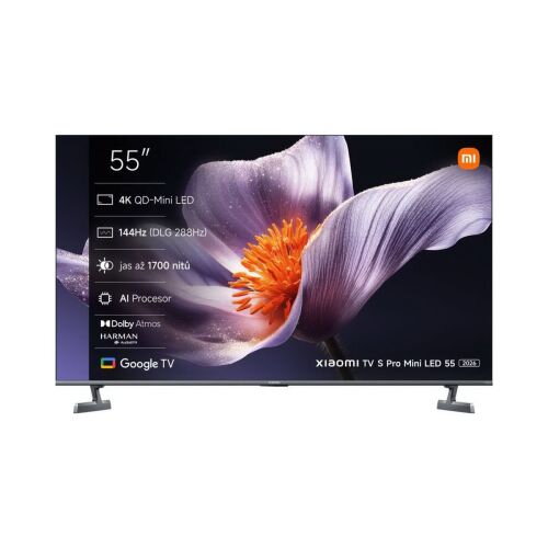 Xiaomi TV S Pro MINI LED 55" UHD 2026 Black EU ELA6300EU