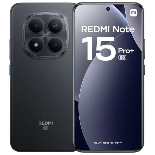 Xiaomi Redmi Note 15 Pro+ 5G 12GB RAM 512GB No Charger Black EU