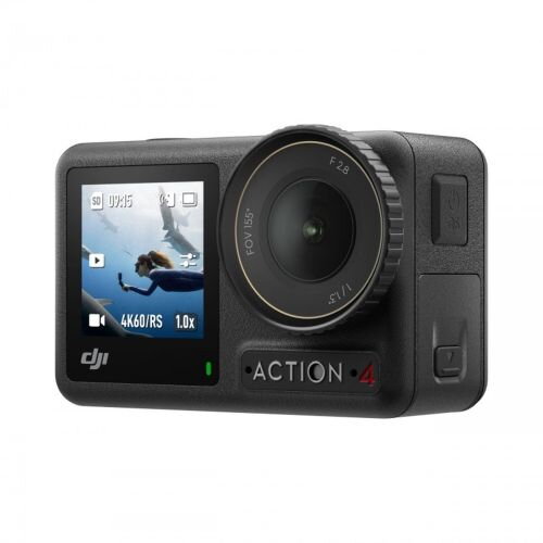 DJI Osmo Action 4 Standard Combo Action Camera 10 MPx 4k 120fps Black EU (CP.OS.00000269.01)