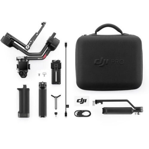 DJI Action Camera Handheld Gimbal RS 4 Pro Combo, Black EU (CP.RN.00000346.03)
