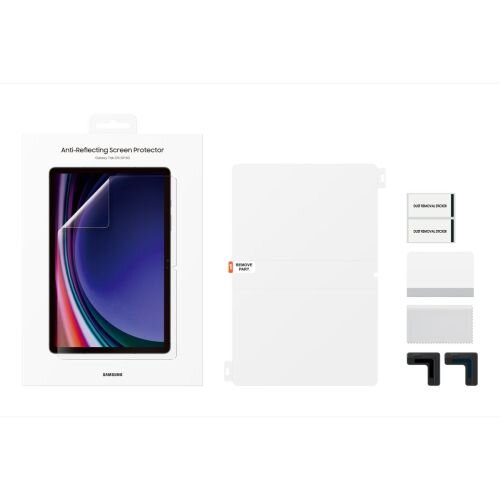 Samsung Galaxy Tab S10 FE / Tab S9 / Tab S9 FE Anti-Reflecting Screen Protector, Transparent (EF-UX710CTEGWW) Samsung Galaxy Tab S10 FE / Tab S9 / Tab S9 FE Anti-Reflecting Screen Protector, Transparent (EF-UX710CTEGWW)