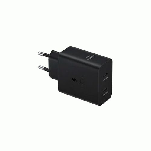 Samsung Travel Charger Duo 50W EP-T5020 with Type-C to Type-C cable (1,8m) Black EU (EP-T5020XBEGEU) Samsung Travel Charger Duo 50W EP-T5020 with Type-C to Type-C cable (1,8m) Black EU (EP-T5020XBEGEU)