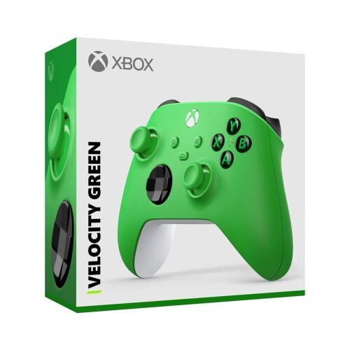 Microsoft XBOX Series X/S Wireless Controller (QAS/QAT/QAU/QUA) Gamepad, Velocity Green EU