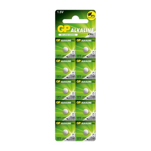 GP Battery (LR626) Alkaline Button GP177/ LR-626 1.55V