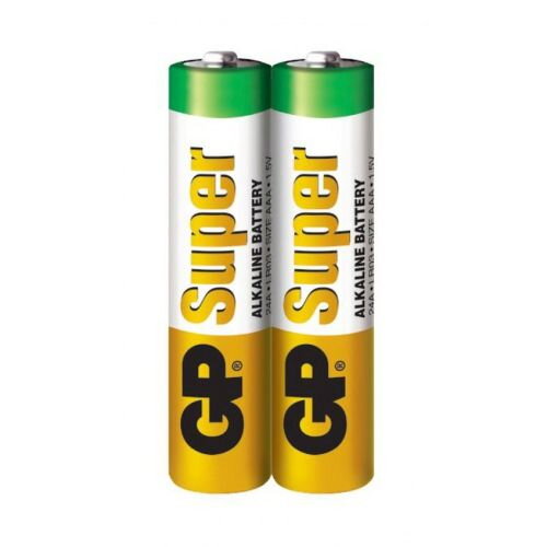 GP Battery (LR03) AAA Zinc Super (2 batteries / shrink) 1.5V