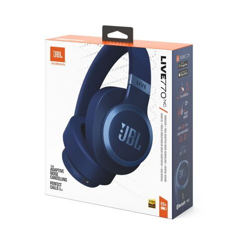 JBL LIVE 770NC Bluetooth Wireless On-Ear Headphones Blue EU JBL LIVE 770NC Bluetooth Wireless On-Ear Headphones Blue EU