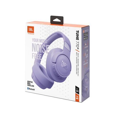 JBL Tune 770NC Bluetooth Wireless On-Ear Headphones Purple EU JBL Tune 770NC Bluetooth Wireless On-Ear Headphones Purple EU