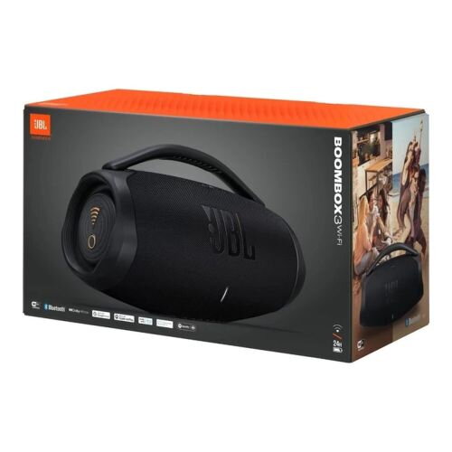 JBL Boombox 3 Wi-Fi Portable Bluetooth Party Speaker Black EU