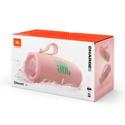 JBL Charge 6 Bluetooth Wireless Speaker Pink EU JBL Charge 6 Bluetooth Wireless Speaker Pink EU
