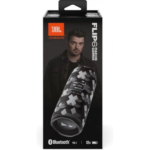 JBL Flip 6 Martin Garrix Edition Bluetooth Wireless Speaker Black EU