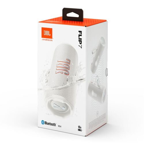 JBL Flip 7 Bluetooth Wireless Speaker White EU JBL Flip 7 Bluetooth Wireless Speaker White EU