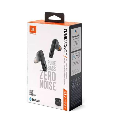 JBL Tune 230 Earphone Bluetooth TWS, NC, Black EU JBL Tune 230 Earphone Bluetooth TWS, NC, Black EU