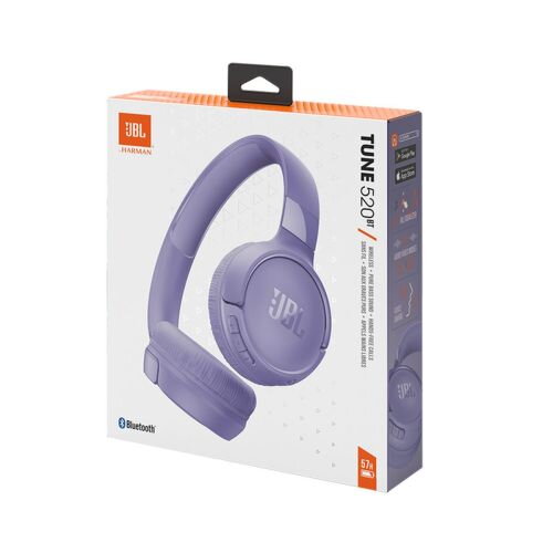 JBL Tune 520BT Bluetooth Wireless On-Ear Headphones Purple EU JBL Tune 520BT Bluetooth Wireless On-Ear Headphones Purple EU