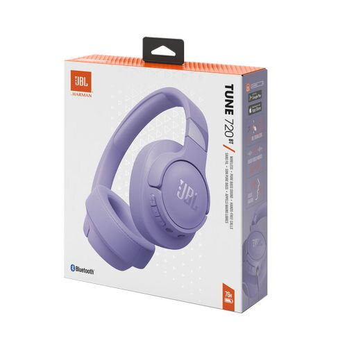 JBL Tune 720BT Bluetooth Wireless On-Ear Headphones Purple EU JBL Tune 720BT Bluetooth Wireless On-Ear Headphones Purple EU