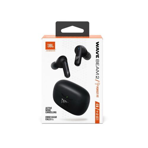 JBL Wave Beam 2 TWS Bluetooth Wireless In-Ear Earbuds Black EU