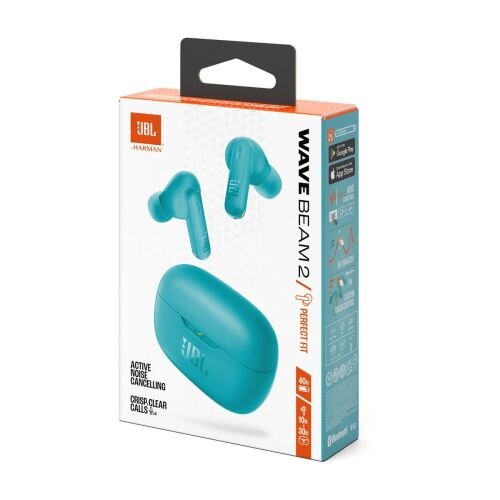 JBL Wave Beam 2 TWS Bluetooth Wireless In-Ear Earbuds Blue EU