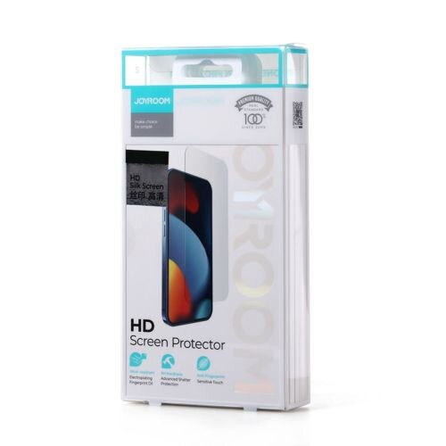 Joyroom iPhone 14 Pro Knight Full Screen Tempred Glass 9H, 2.5D, Set (5pcs) Transparent (JR-DH06) Joyroom iPhone 14 Pro Knight Full Screen Tempred Glass 9H, 2.5D, Set (5pcs) Transparent (JR-DH06)