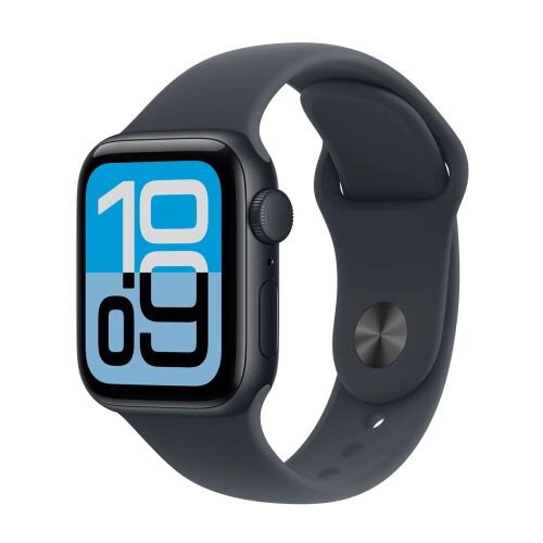 Apple Watch SE 3 (2025) GPS 40mm Mindnight Alu Case, Midnight Sport Band M/L EU MEHC4