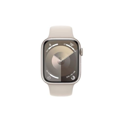 Apple Watch Series 9 GPS 45mm Starlight Alu Case, Starlight Sport Band M/L EU MR973 Apple Watch Series 9 GPS 45mm Starlight Alu Case, Starlight Sport Band M/L EU MR973