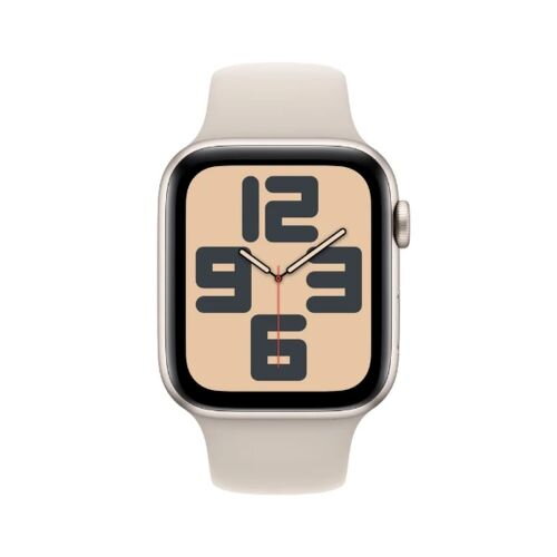 Apple Watch SE GPS + Cellular 44mm Starlight Alu Case, Starlight Sport Band S/M EU MRHJ3 Apple Watch SE GPS + Cellular 44mm Starlight Alu Case, Starlight Sport Band S/M EU MRHJ3