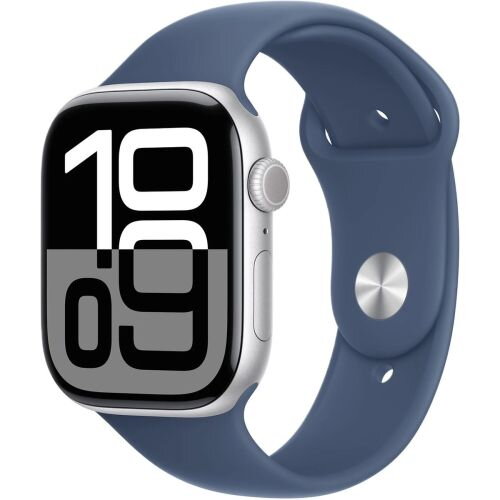 Apple Watch Series 10 GPS 42mm Silver Alu case, Blue Cloud Sport Loop MWWD3 Apple Watch Series 10 GPS 42mm Silver Alu case, Blue Cloud Sport Loop MWWD3