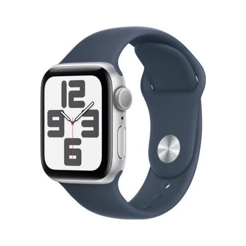 Apple Watch Series 10 GPS 46mm Silver Alu Case, Denim Sport Band M/L EU MWWM3 Apple Watch Series 10 GPS 46mm Silver Alu Case, Denim Sport Band M/L EU MWWM3