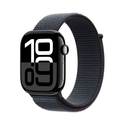 Apple Watch Series 10 GPS 46mm Jet Black Alu Case, Ink Sport Band S/M EU MWWR3 Apple Watch Series 10 GPS 46mm Jet Black Alu Case, Ink Sport Band S/M EU MWWR3