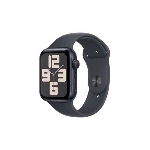 Apple Watch SE (2024) GPS 44mm Midnight Alu Case, Midnight Sport Strap S/M EU MXEJ3 Apple Watch SE (2024) GPS 44mm Midnight Alu Case, Midnight Sport Strap S/M EU MXEJ3