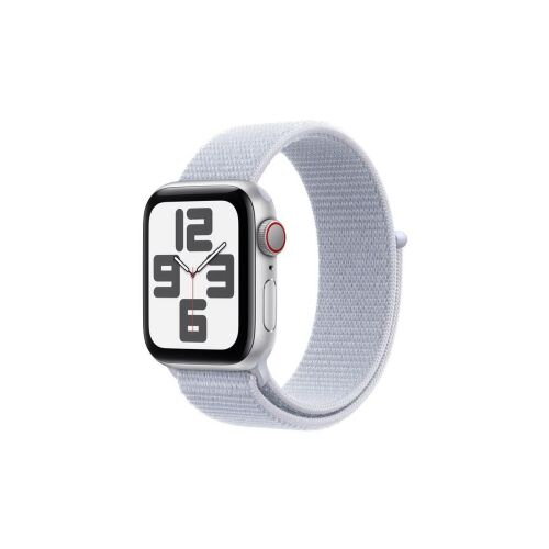 Apple Watch SE GPS + Cellular 40mm Silver Alu Case, Blue Cold Sport Loop EU MXGE3 Apple Watch SE GPS + Cellular 40mm Silver Alu Case, Blue Cold Sport Loop EU MXGE3
