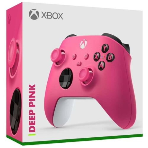 Microsoft XBOX Series X/S Wireless Controller (QAS/QAT/QAU/QUA) Gamepad, Deep Pink EU