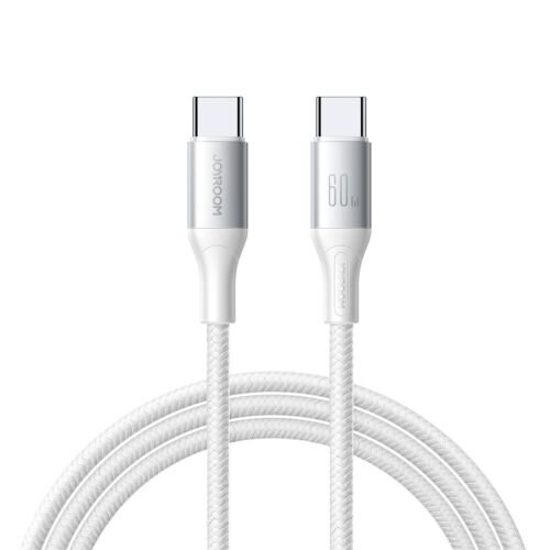 Joyroom Type-C - Type-C Flash Series Cable A28, 60W, 480mb/s, 2m, White (S-A28_CCW2)
