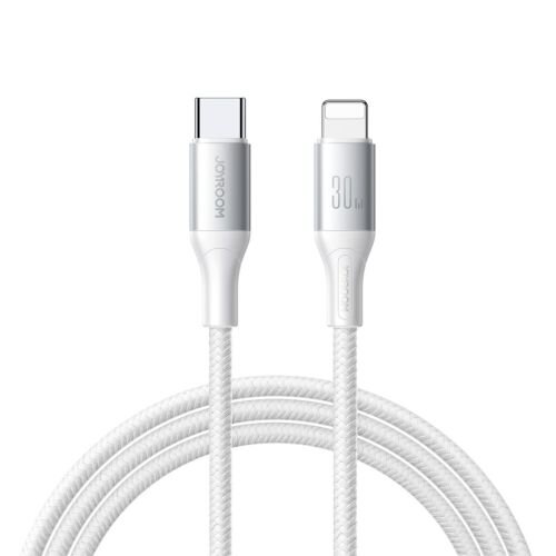 Joyroom Type-C - Lightning Cable Flash Series Cable A28, 30W, 480mb/s, 2m, White (S-A28_CLW2)