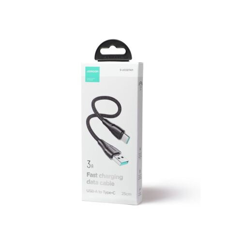 Joyroom Type-C - Lightning A10 series Fast Charging Cable PD 20W, 0.25m, Black (S-CL020A11) Joyroom Type-C - Lightning A10 series Fast Charging Cable PD 20W, 0.25m, Black (S-CL020A11)