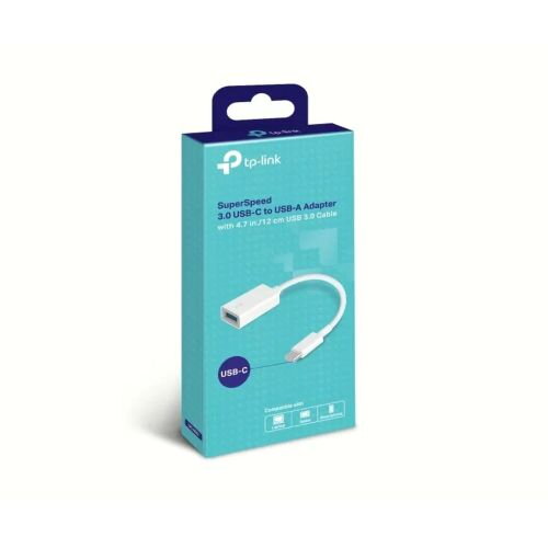 TP-LINK Adapter UC400 USB 3.0 to Type-C White EU TP-LINK Adapter UC400 USB 3.0 to Type-C White EU