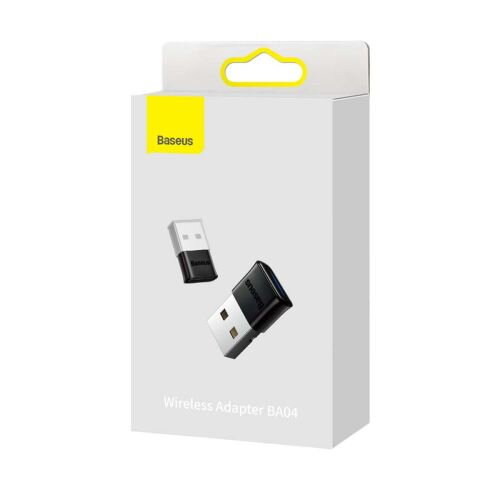 Baseus HUB BA04 mini Bluetooth 5.0 adapter USB receiver computer transmitter Black (ZJBA000001) Baseus HUB BA04 mini Bluetooth 5.0 adapter USB receiver computer transmitter Black (ZJBA000001)